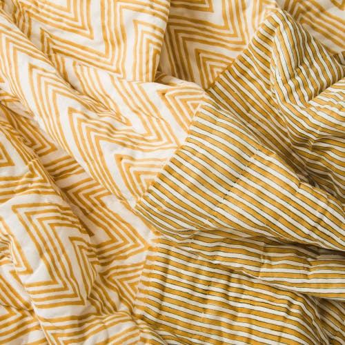 Mela Artisans Sundown Cotton Handcrafted Throw