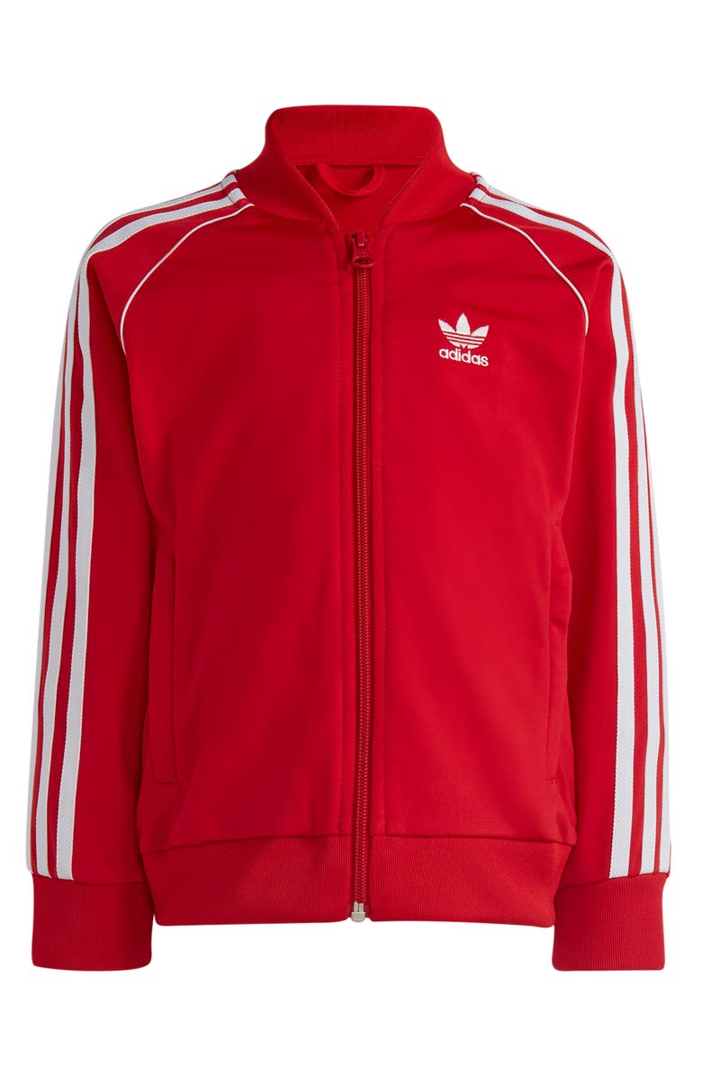 adidas Kids' Adicolor Superstar Recycled Polyester Track Jacket & Pants Set, Alternate, color, 