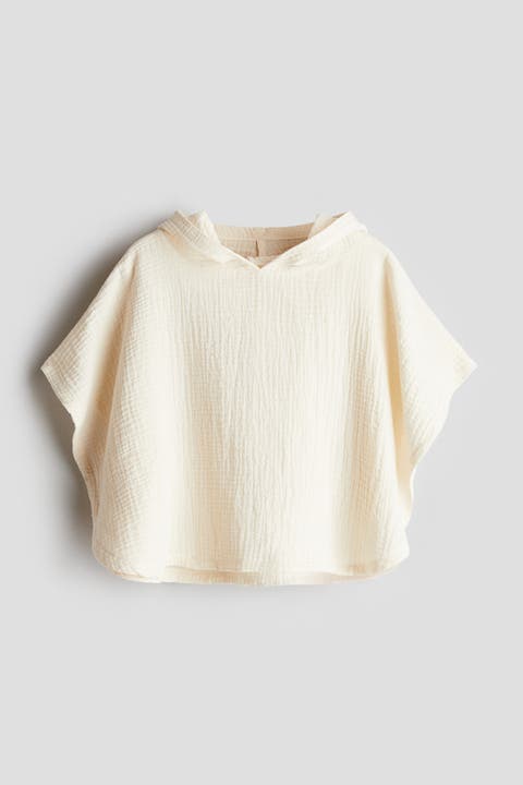 Cotton Muslin Poncho Towel