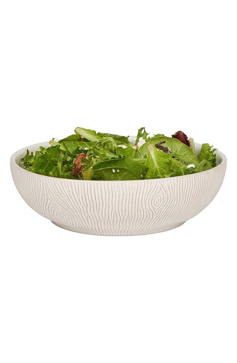 Juliska Blenheim Oak Coupe Bowl, Alternate, color, Whitewash