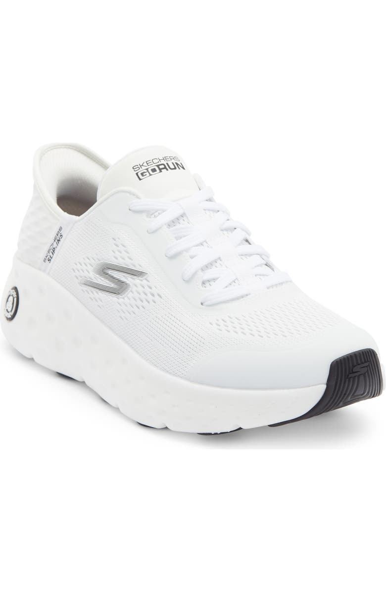 SKECHERS Max Cushion Slip-Ins Sneaker, Main, color, White/ Black