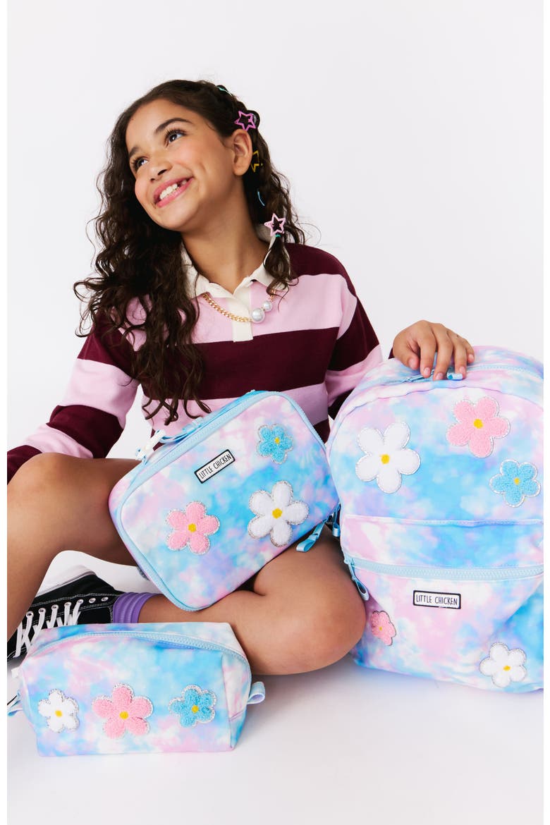 Kids' Patched Pouch, Alternate, color, Multi Tie-Dye