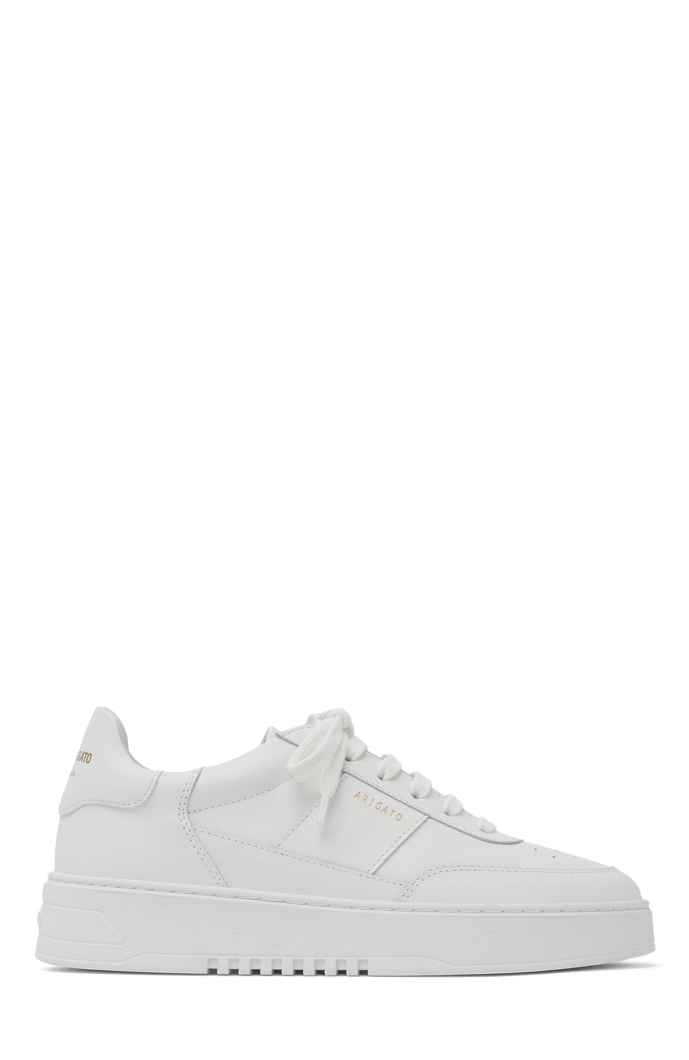 Axel Arigato Orbit Vintage Leather Sneaker, Alternate, color, White/White