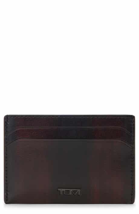 TUMI Nassau Slim Leather Card Case