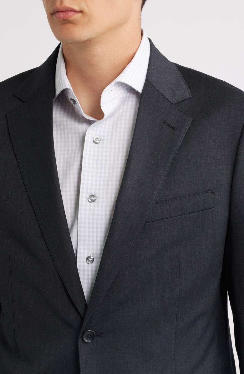 Bonobos Jetsetter Slim Fit Stretch Wool Blazer, Alternate, color, Charcoal