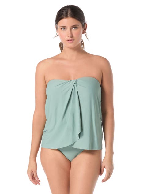 Clarity Bandeau Tankini Top