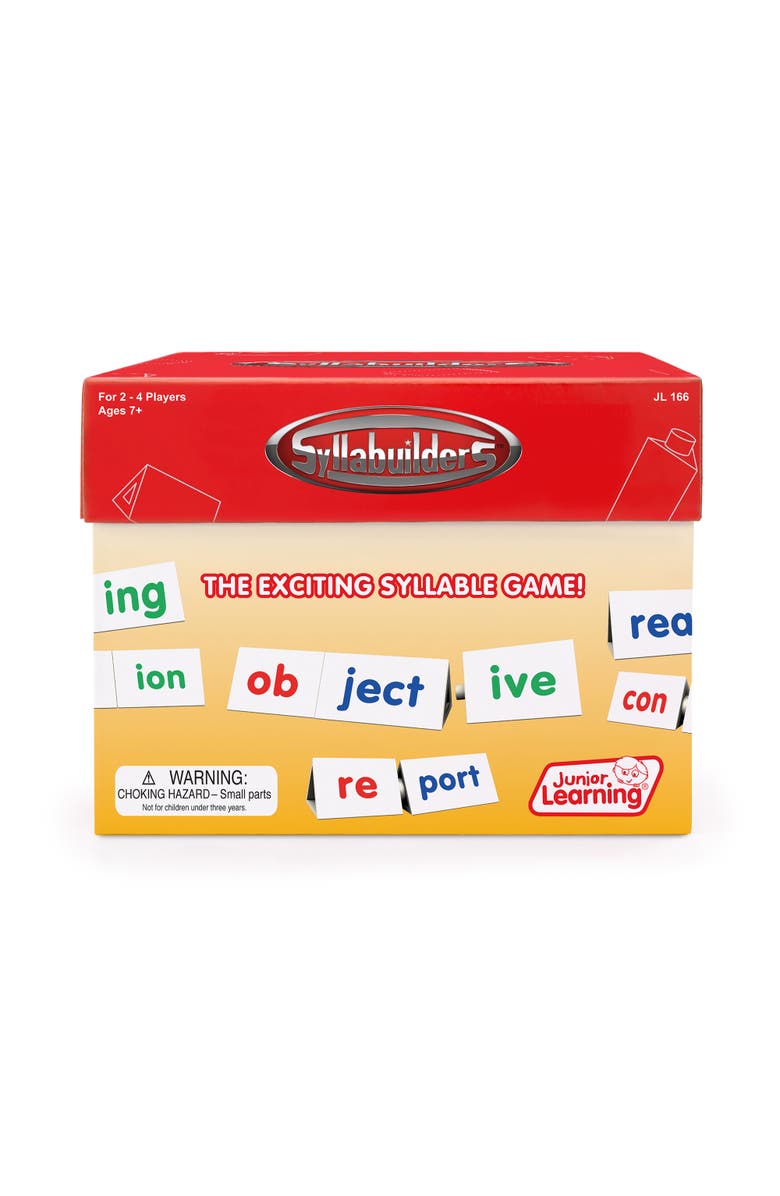 Junior Learning Syllabuilders Board Games, Alternate, color, Multicolored