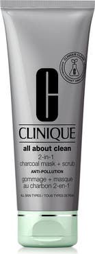 Clinique All About Clean 2-in-1 Charcoal Mask + Scrub