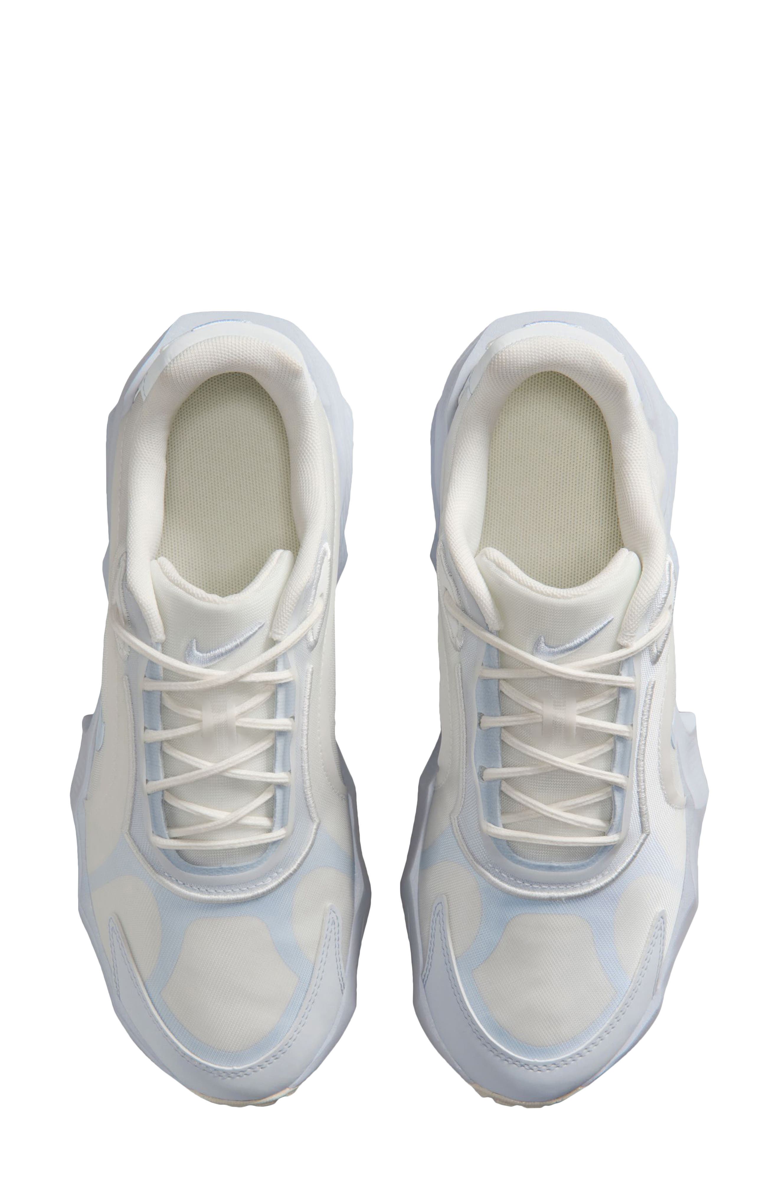 Nike Aura Edge Sneaker, Alternate, color, Summit White/ Blue/ Grey