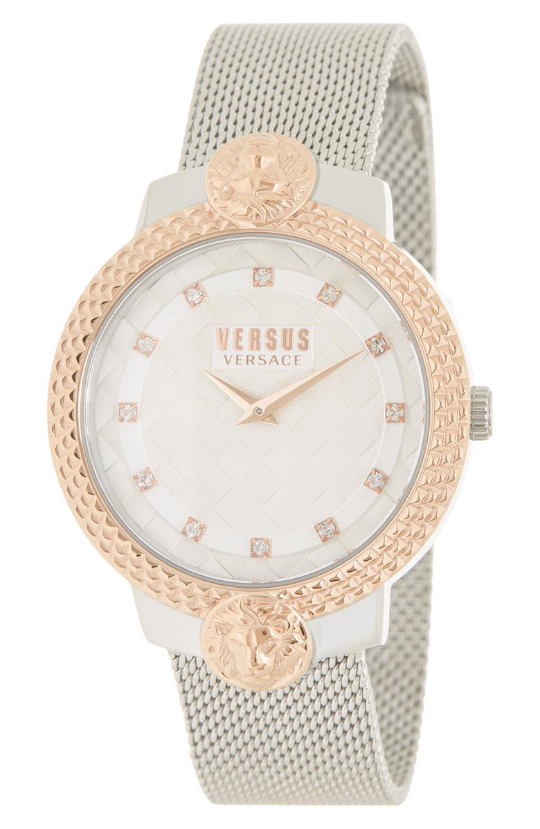 VERSUS Versace Women's Mesh Bracelet Watch, 38mm, Main, color,