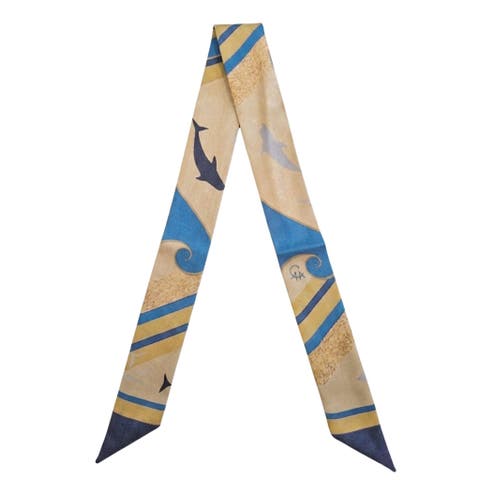 Etruscan Italian Silk Twill Scarf
