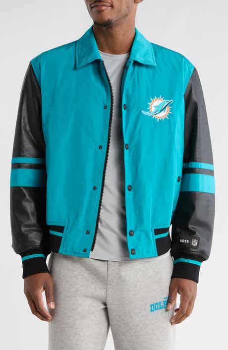 BOSS x NFL Miami Dolphins Cutback Varsity Jacket