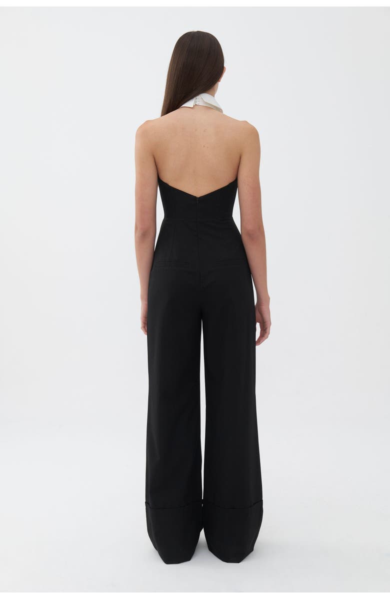 Nocturne Halter Neck Wide Leg Jumpsuit, Alternate, color,