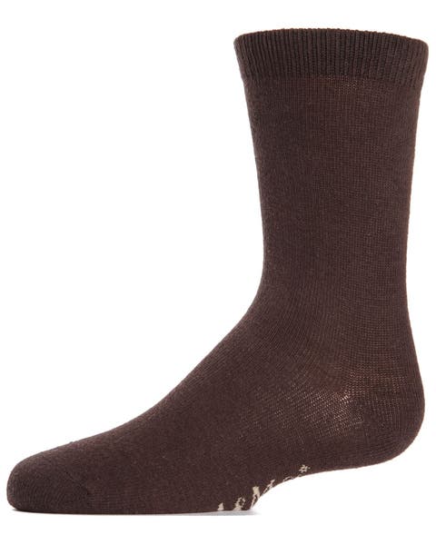 Kids' Basic Cotton Blend Crew Socks (Toddler, Little Kid & Big Kid)