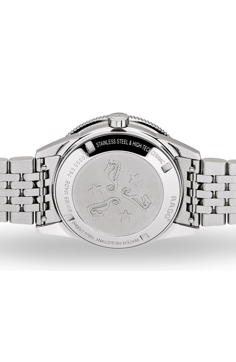 RADO Captain Cook Interchangeable Strap Watch, 37mm, Alternate, color, Blue