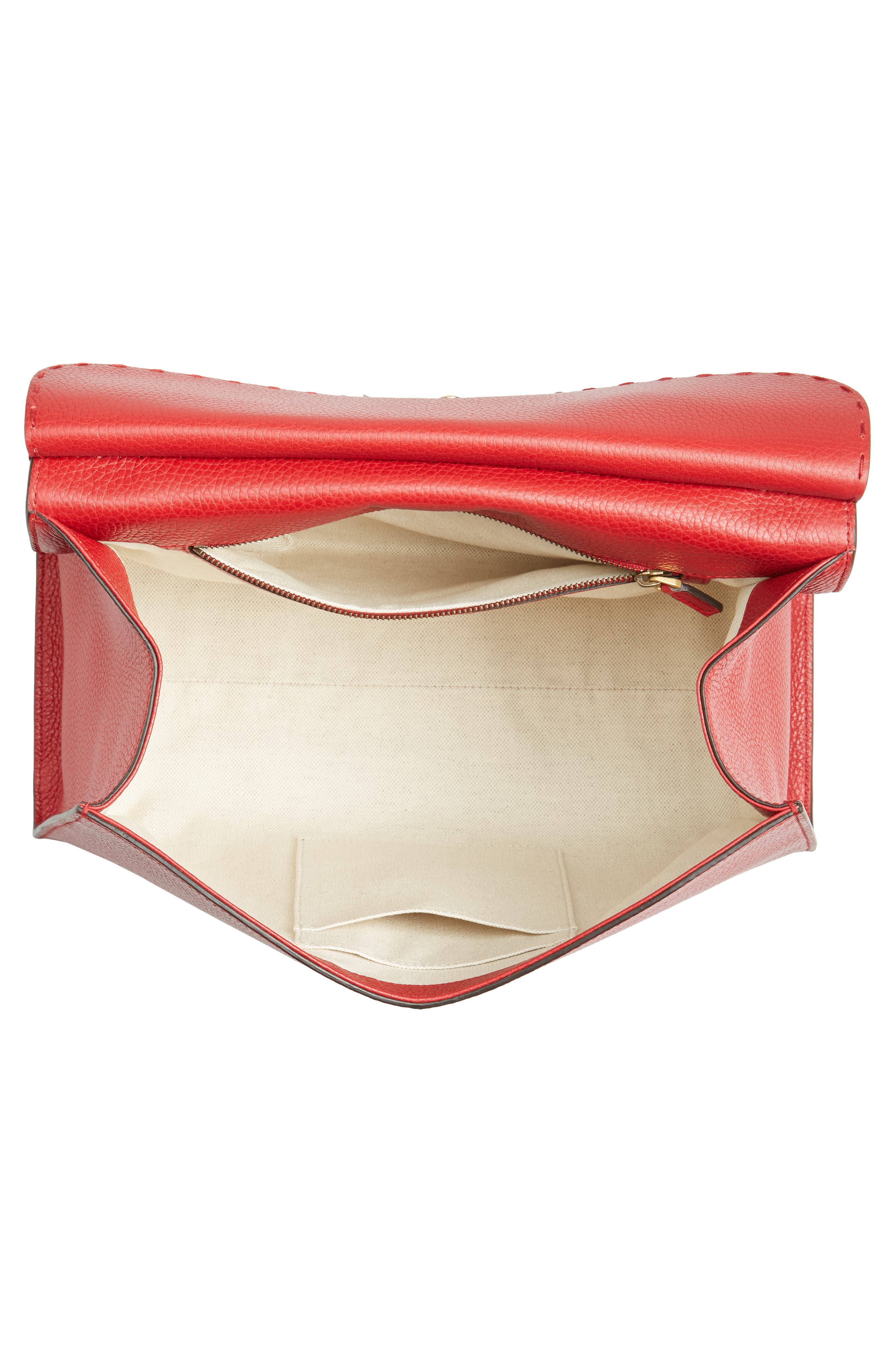 Gucci GG Marmont Top Handle Leather Satchel, Alternate, color, 
