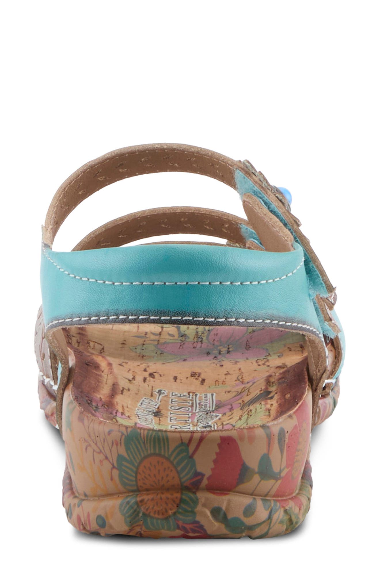 L'Artiste by Spring Step A New Trio Sandal, Alternate, color, Grey Multi