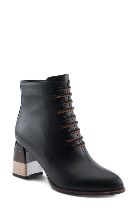 Zontal Faux Leather Bootie