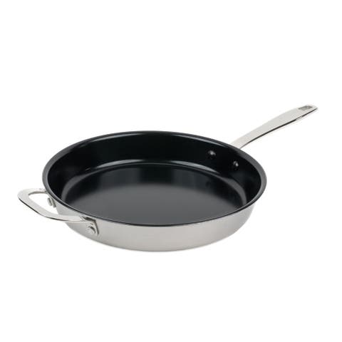 Maestro Nonstick Stainless Steel Frying Pan - 5-Ply