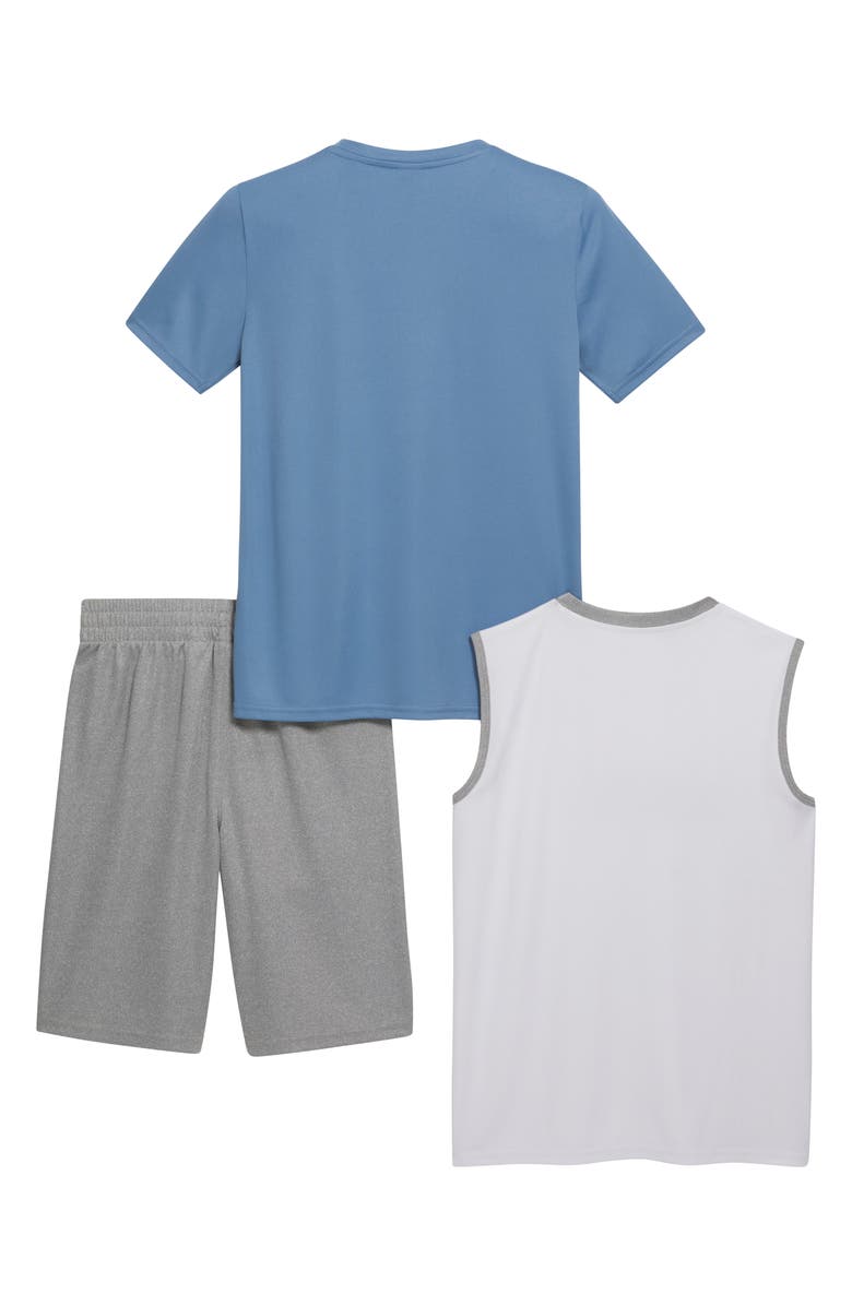 PUMA Kids' Performance Tank, T-Shirt & Pull-On Shorts Set, Alternate, color, 