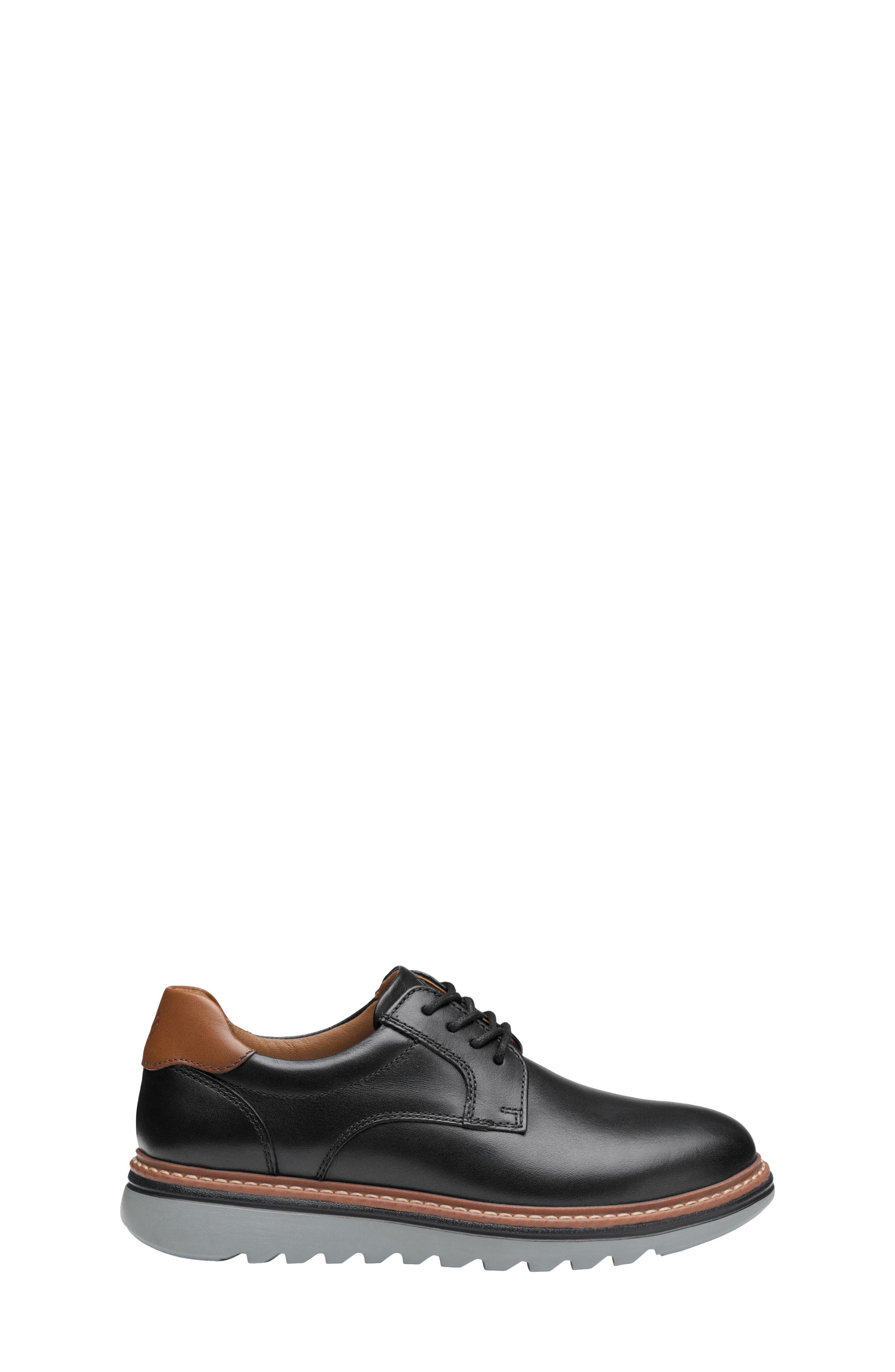 Kids' Braxton Oxford, Alternate, color, BLACK FULL GRAIN