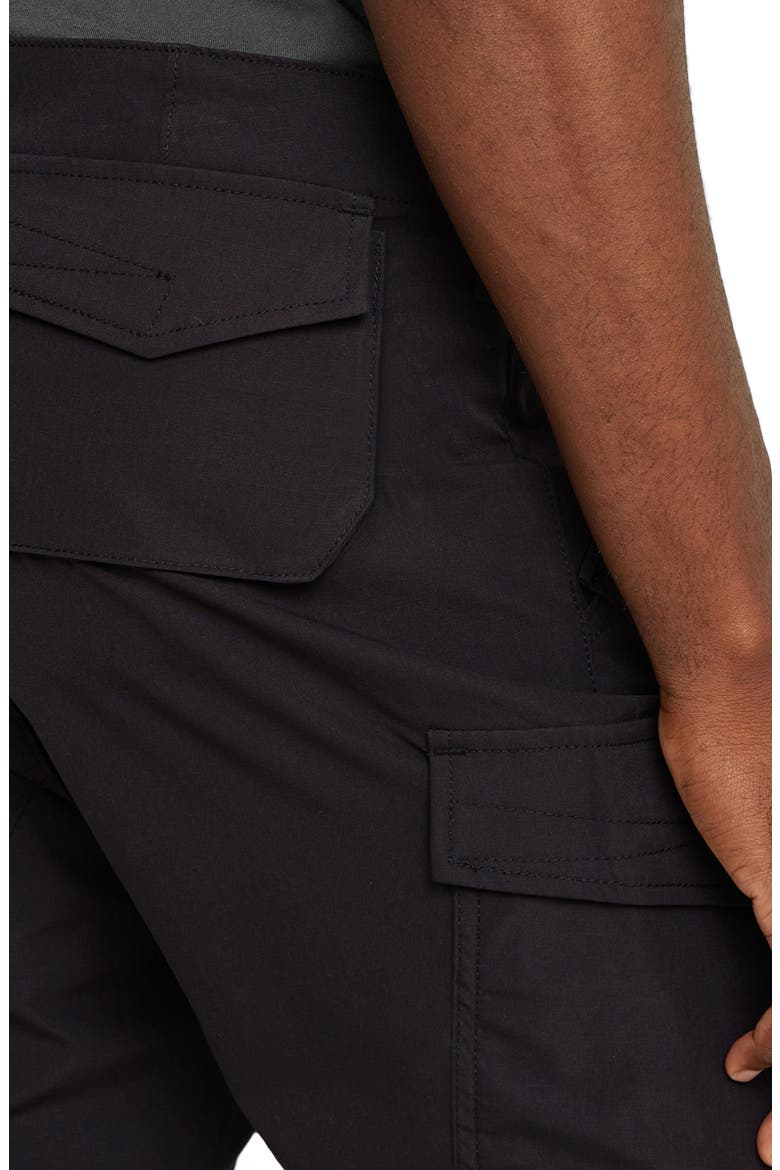 Toolbox Skinny Cargo Pants, Alternate, color, DARK BLACK