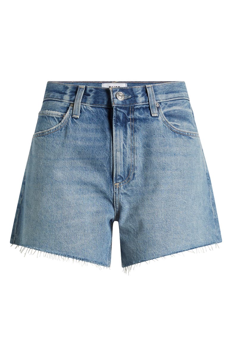 PAIGE Archie Raw Hem Denim Cutoff Shorts, Alternate, color, Costar