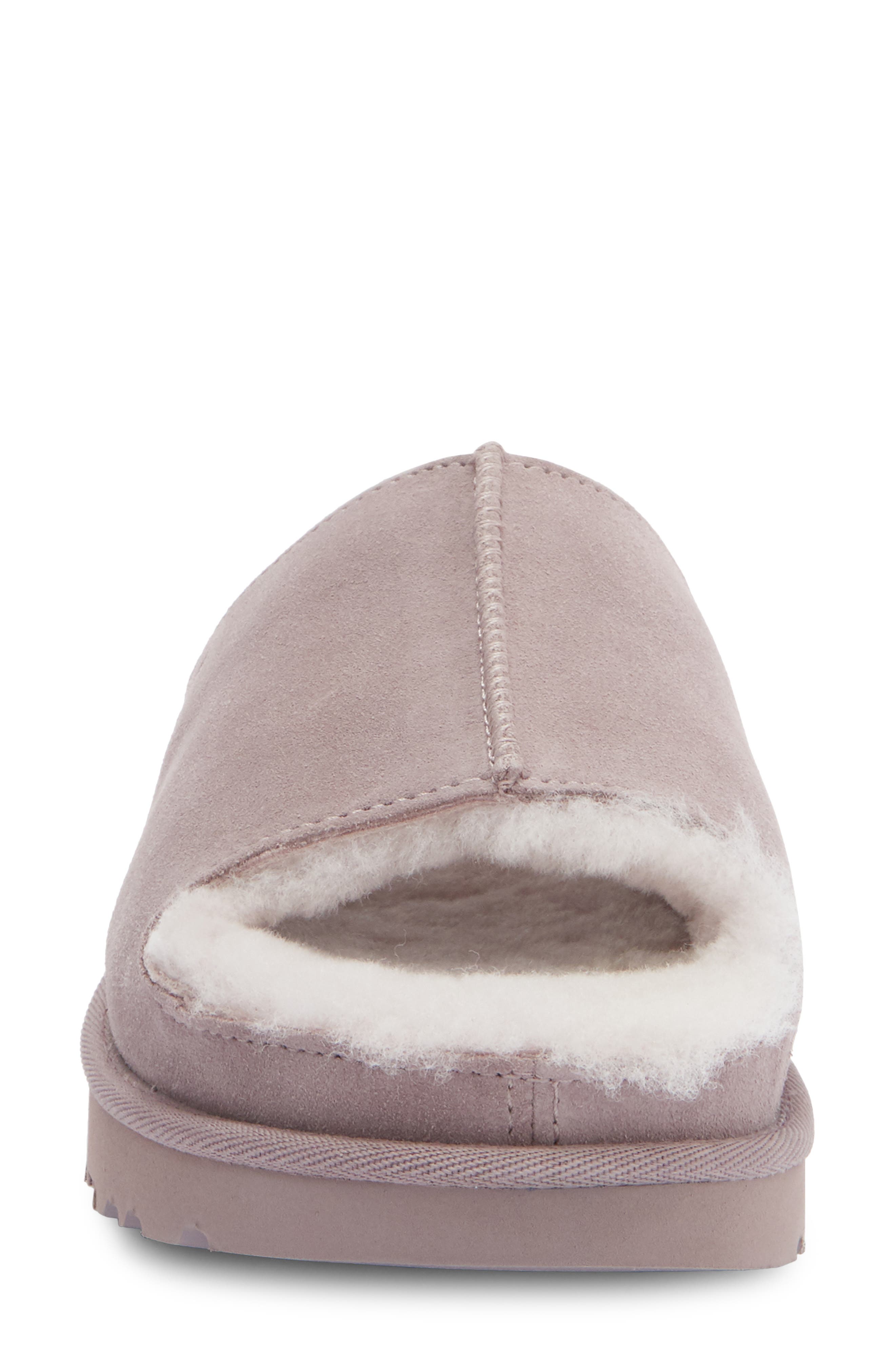 UGG<sup>®</sup> Greenport Genuine Shearling Lined Platform Slide Sandal, Alternate, color, Sugarplum