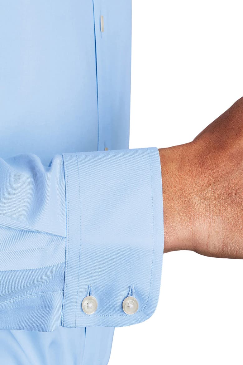Non-Iron Twill Shirt, Alternate, color, SKY BLUE