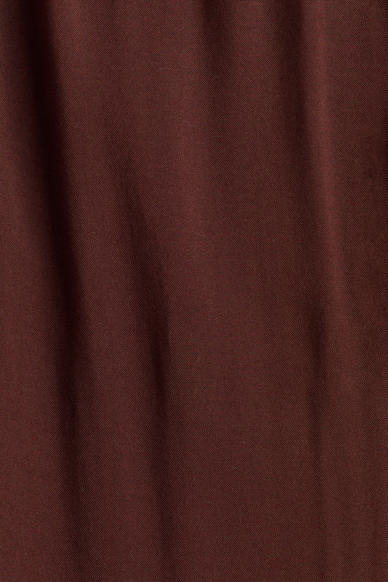 Wide-cut Pull-on Pants, Alternate, color, Brown