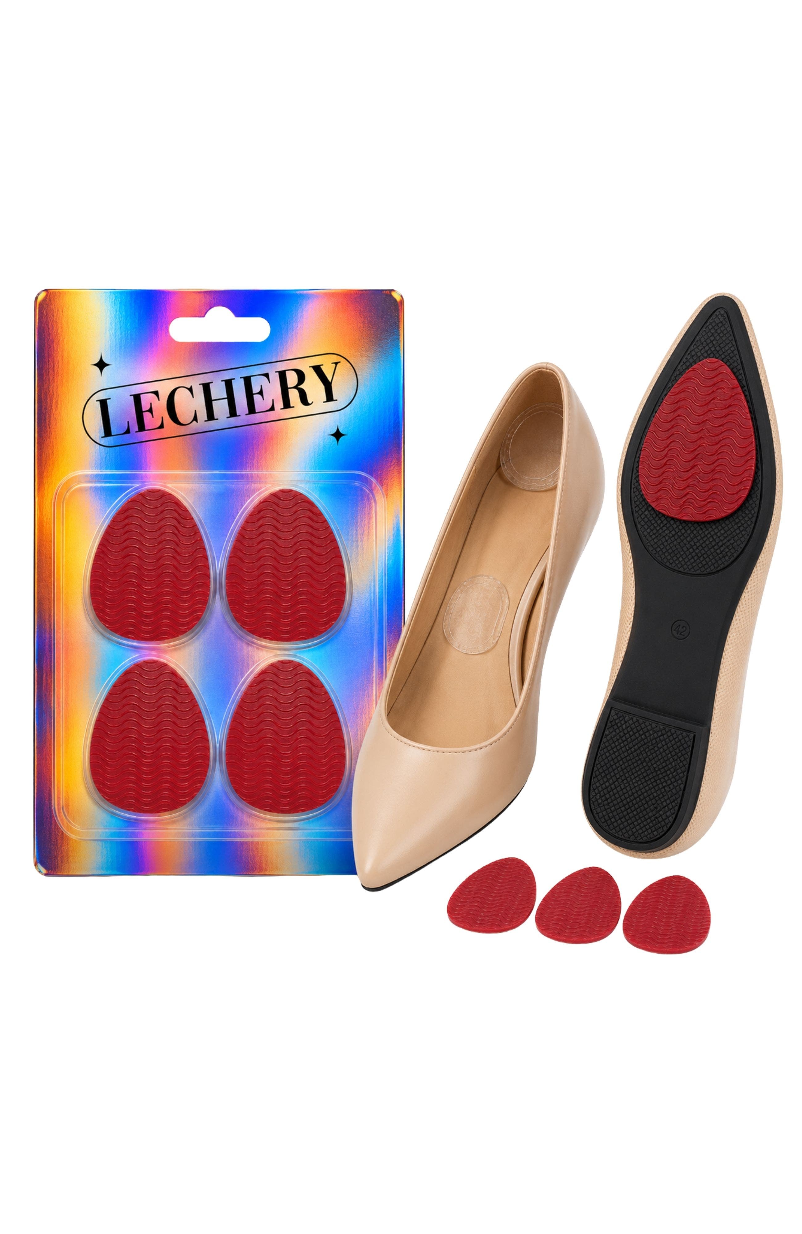 2-Pack Grip No-Slip Shoe Pads, Main, color, Red