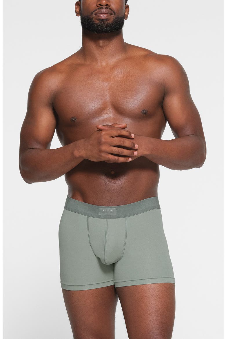 3-Pack 3-Inch Cotton & Modal Blend Boxer Briefs, Alternate, color, STONE MULTI