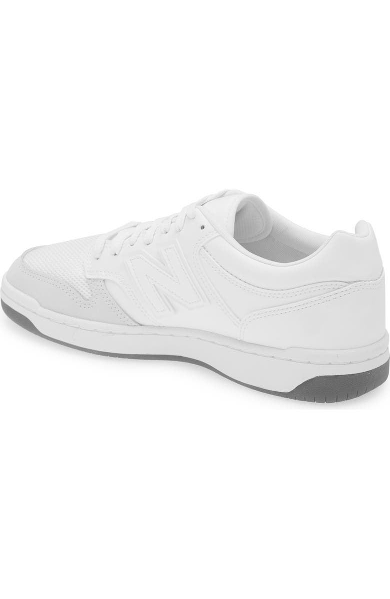 New Balance 480 Basketball Sneaker, Alternate, color, White