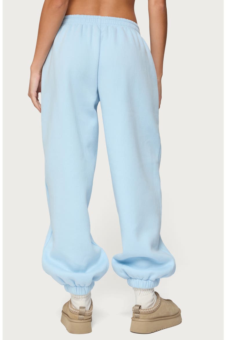 Major Love Logo Sweatpants, Alternate, color, LIGHT-BLUE