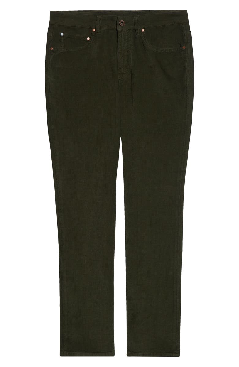 Boglioli Fine Wale Corduroy Pants, Alternate, color, Olive