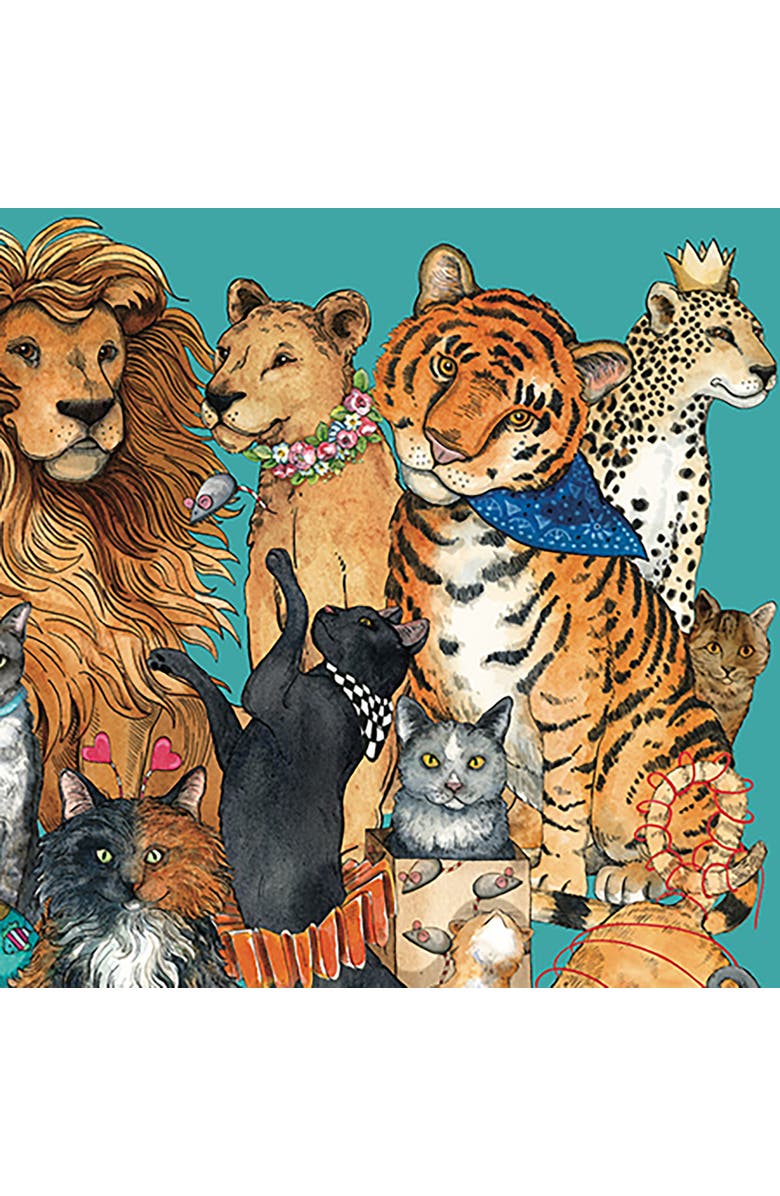 Hart Puzzles Cats, Cats, Cats by Sherri Buck Baldwin, 24 x 30 Inches, 1000 Piece Puzzle, Alternate, color, Multicolored