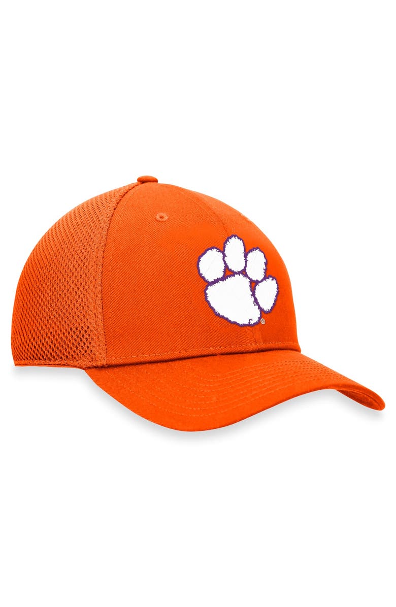 TOP OF THE WORLD Men's Top of the World Orange Clemson Tigers Spacer Flex Hat, Alternate, color, Orange