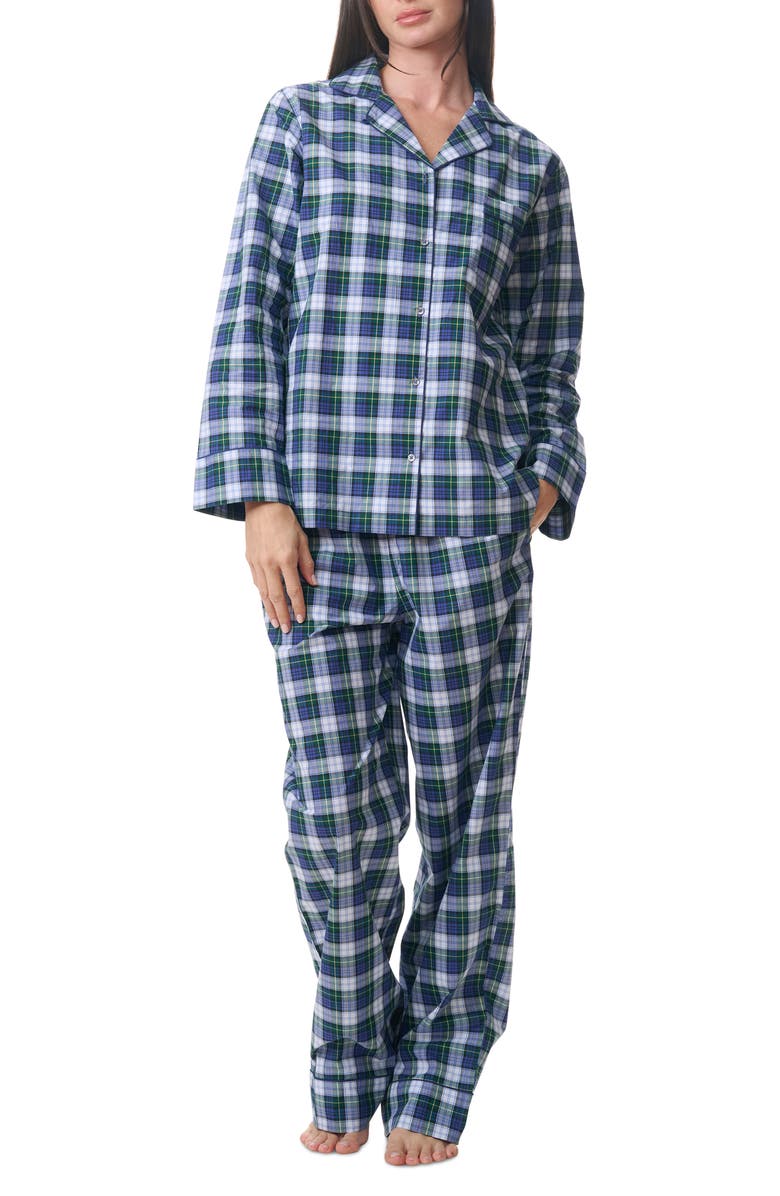 Polo Ralph Lauren Madison Plaid Cotton Pajamas, Main, color, 