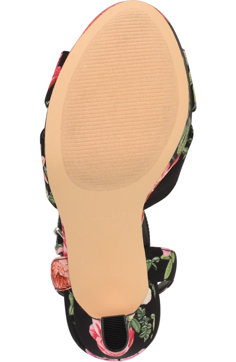 Nine West Wilda Ankle Strap Platform Sandal, Alternate, color,