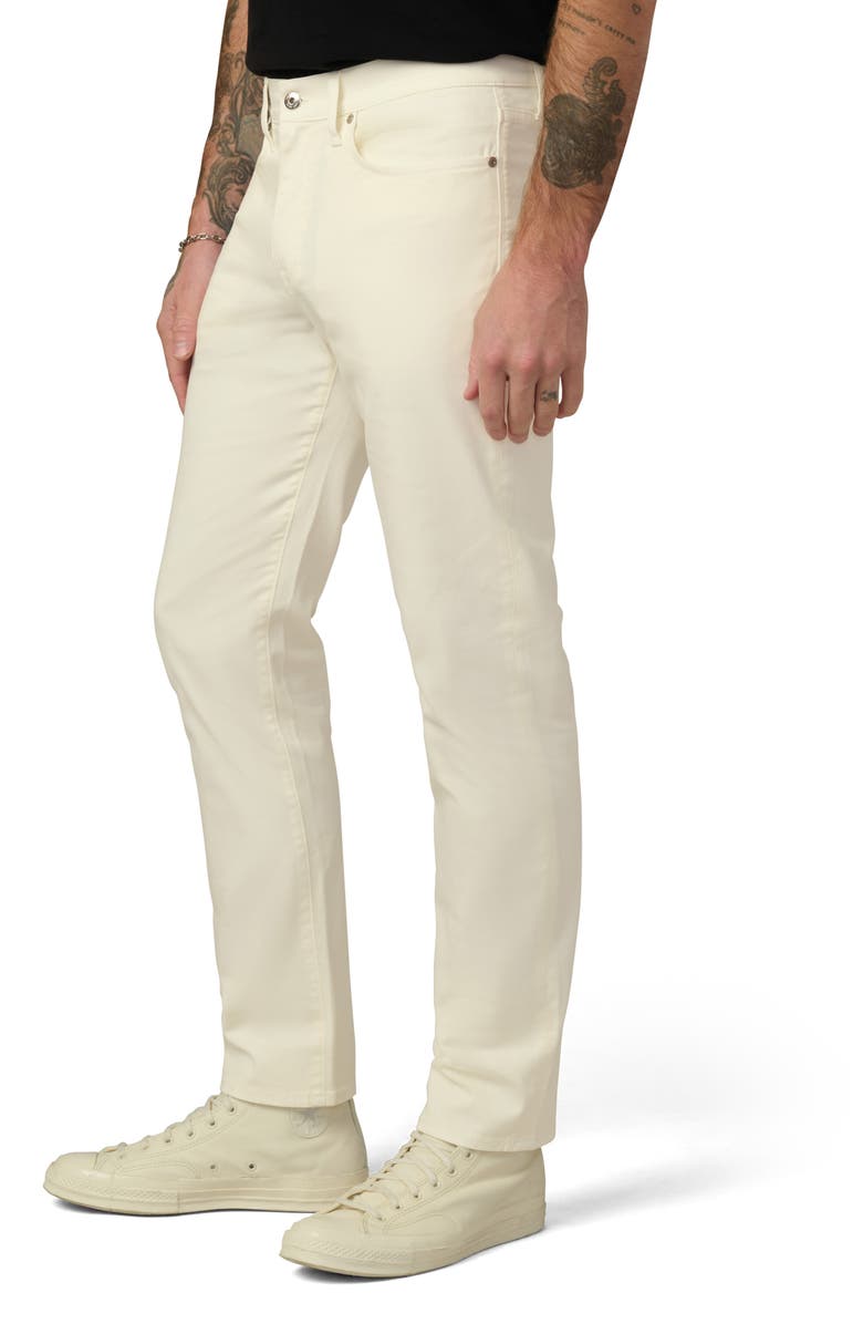 Joe's The Brixton Slim Straight Leg Twill Pants, Alternate, color, Coconut Milk