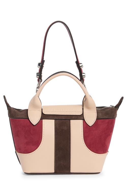 Longchamp Le Pilage Extra Small Handbag In Brown