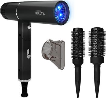 Airfold Ionic Foldable Dryer + 2-Piece Blowout Brush Set $249.99 Value