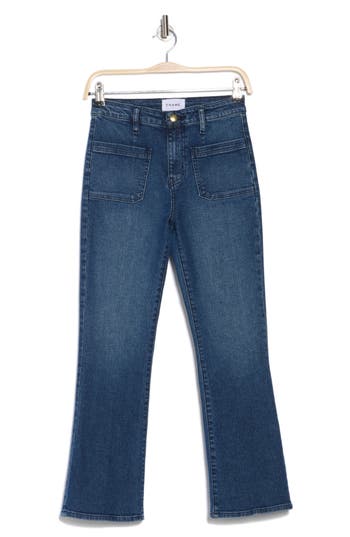 Frame Le Crop Mini Bootcut Jeans In Kinmount Clean