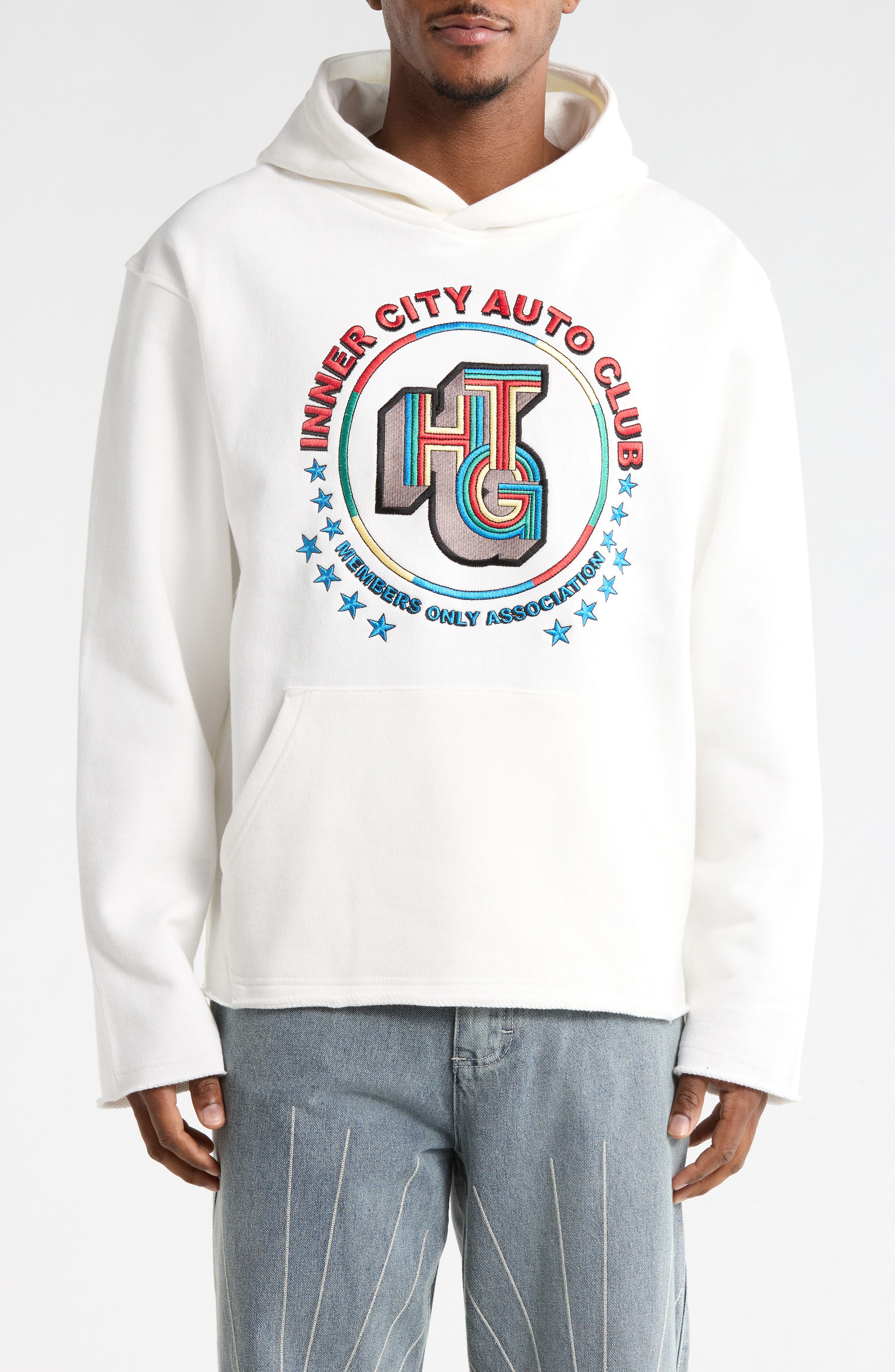 HONOR THE GIFT Auto Association Embroidered Hoodie