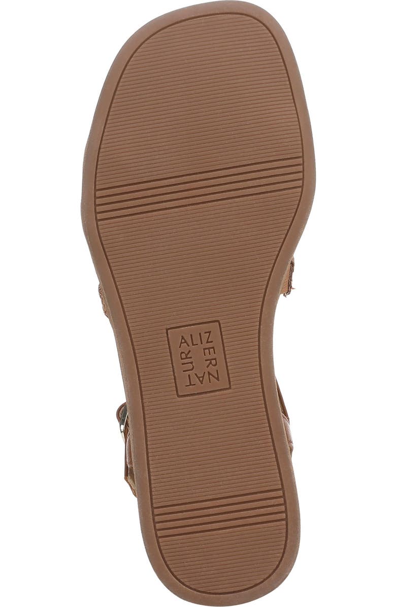 Naturalizer Julia Sandal, Alternate, color, Toffee Brown Faux Suede