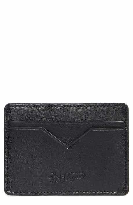 Original Penguin Embossed Logo Card Case
