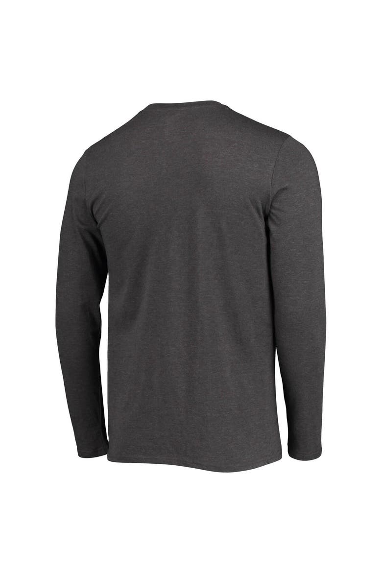 Men's Concepts Sport Navy/Heathered Charcoal Montana State Bobcats Meter Long Sleeve T-Shirt & Pants Sleep Set, Alternate, color, Navy