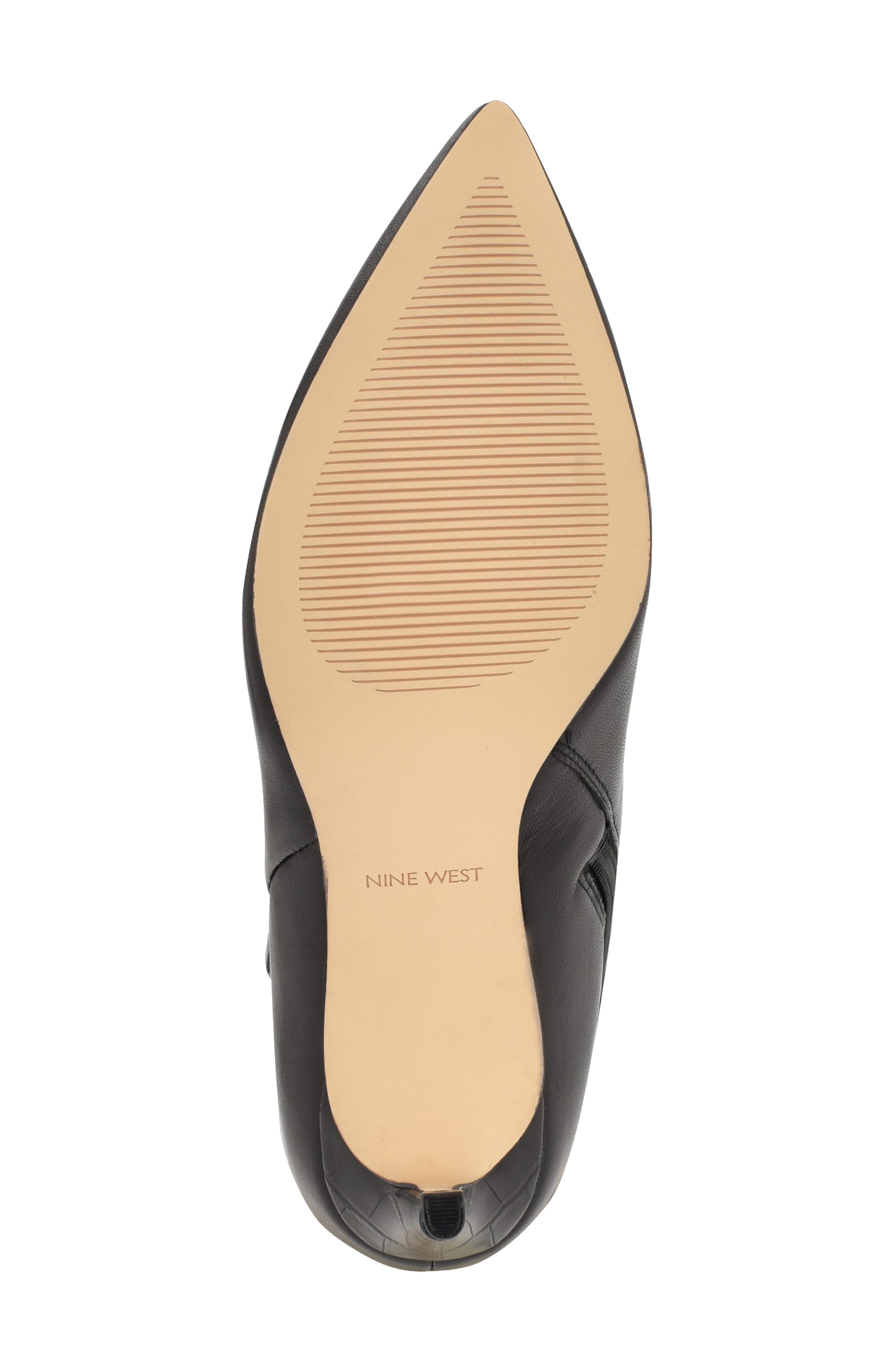 Nine West Richy Pointed Toe Knee High Boot, Alternate, color, Black 004