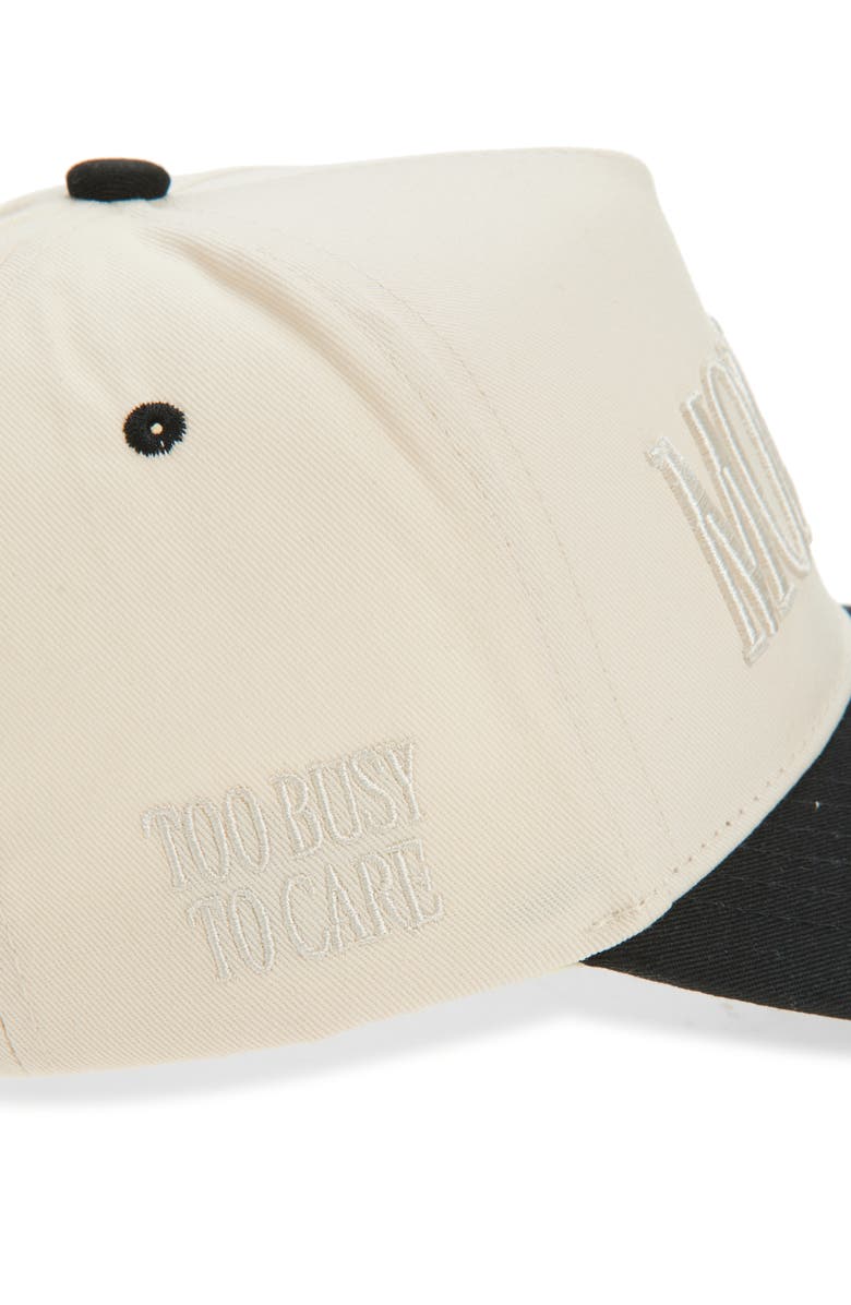 KenzKustomz Mommin' Canvas Snapback Baseball Cap, Alternate, color, Black