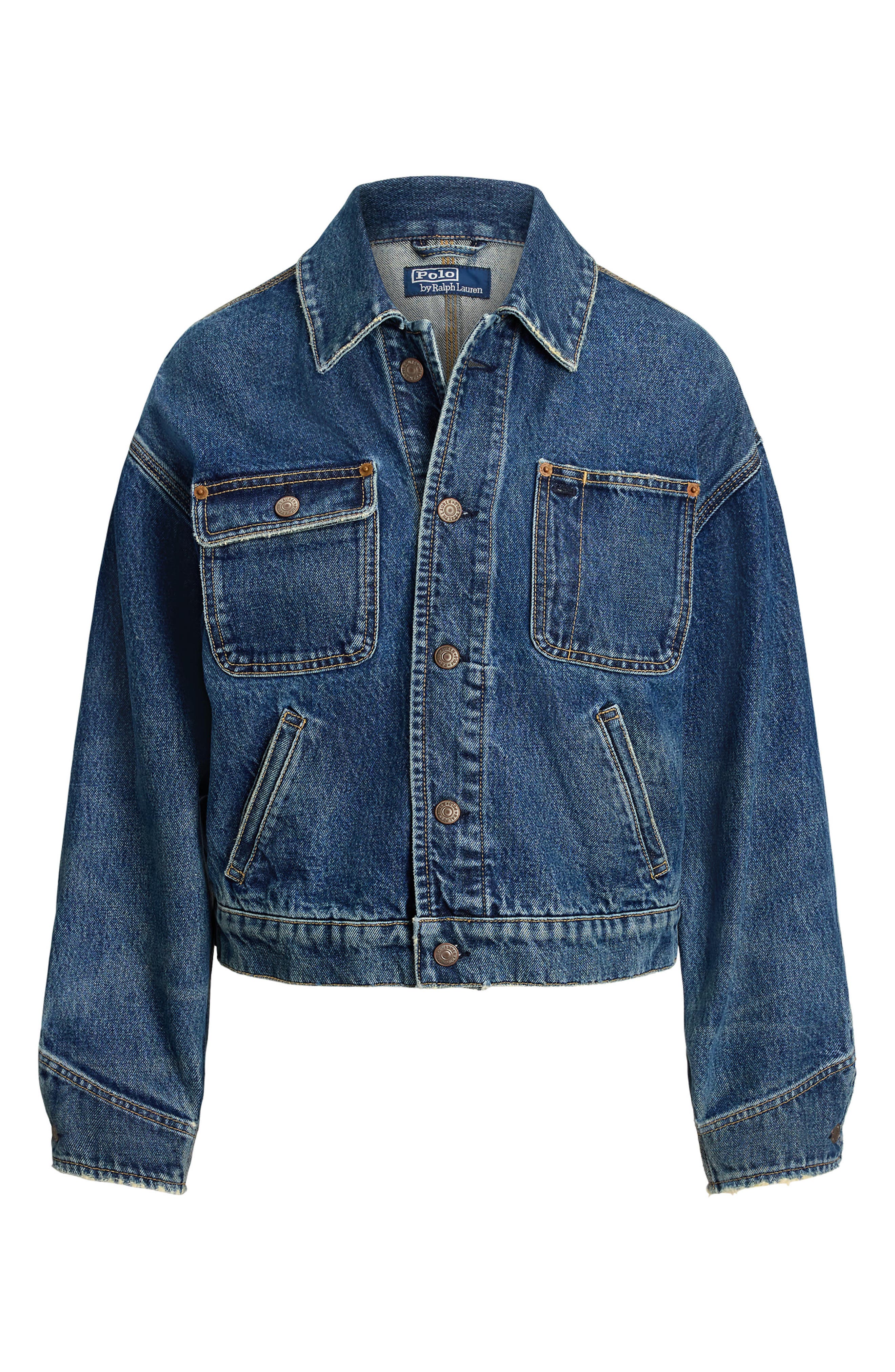 Polo Ralph Lauren Dungaree Denim Jacket (Women) | Nordstrom